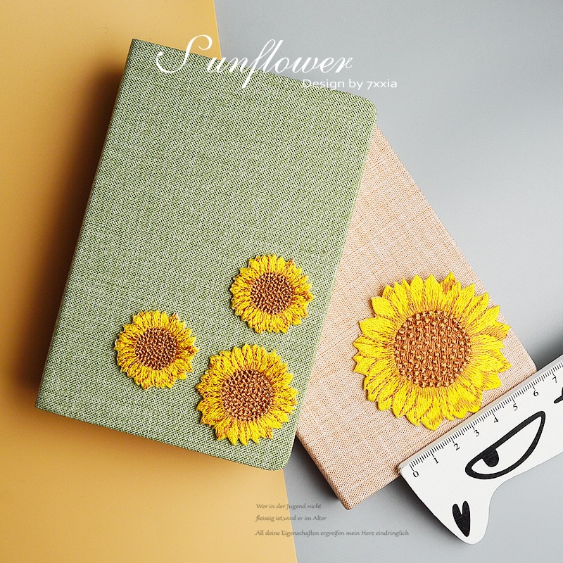 Sunflower Patch Iron On Clothes Accessory
