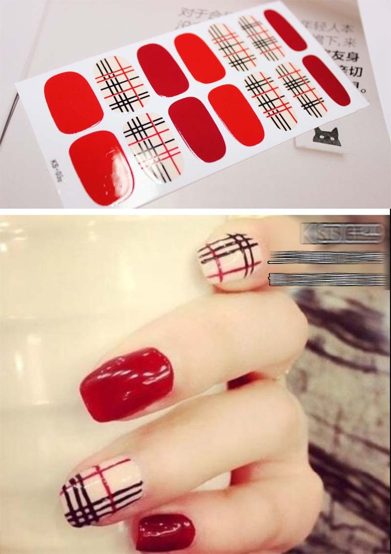 Nail Polish Stickers DIY Set 