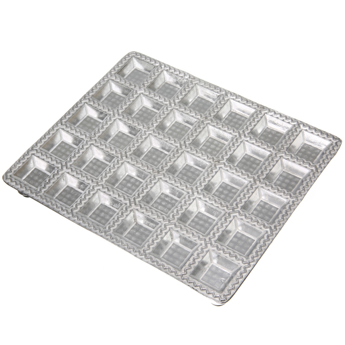 Ravioli Maker 30-Slot Aluminum Mold 