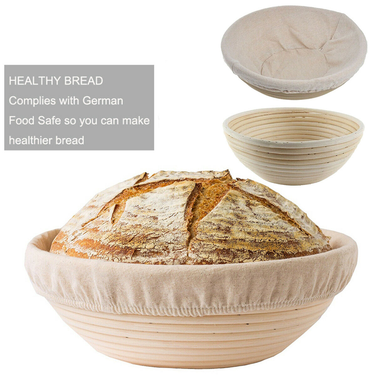 Bread Rising Basket Dough Bowl
