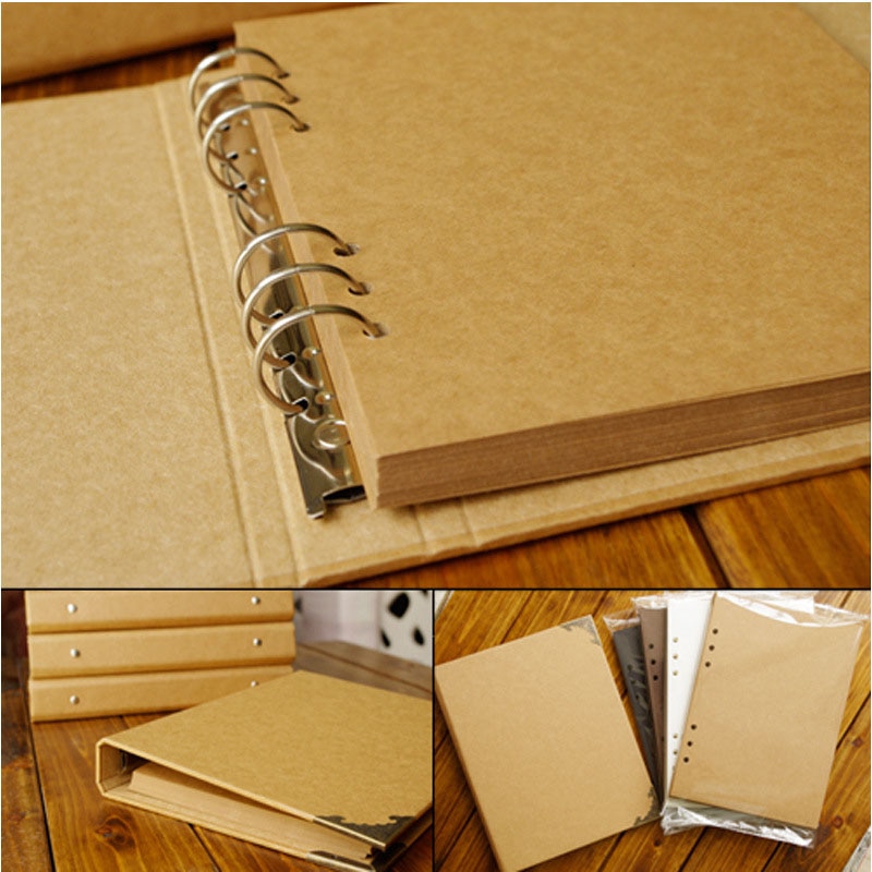 Scrapbook Binder DIY Blank Pages