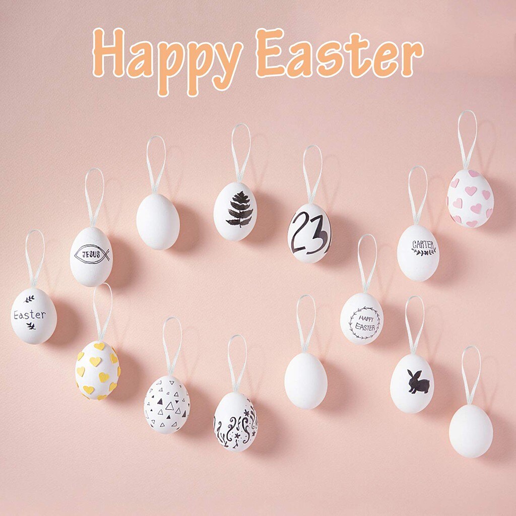 DIY Easter Eggs (50pcs) with Color Pens