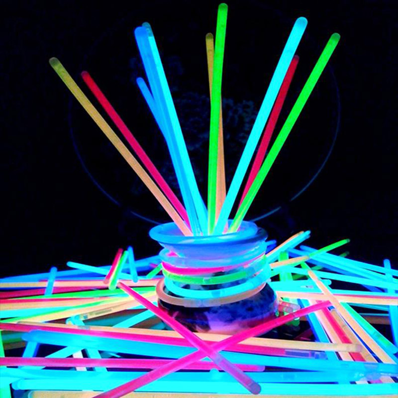 Glow Sticks Neon Light Party Bracelets (100 PCS)