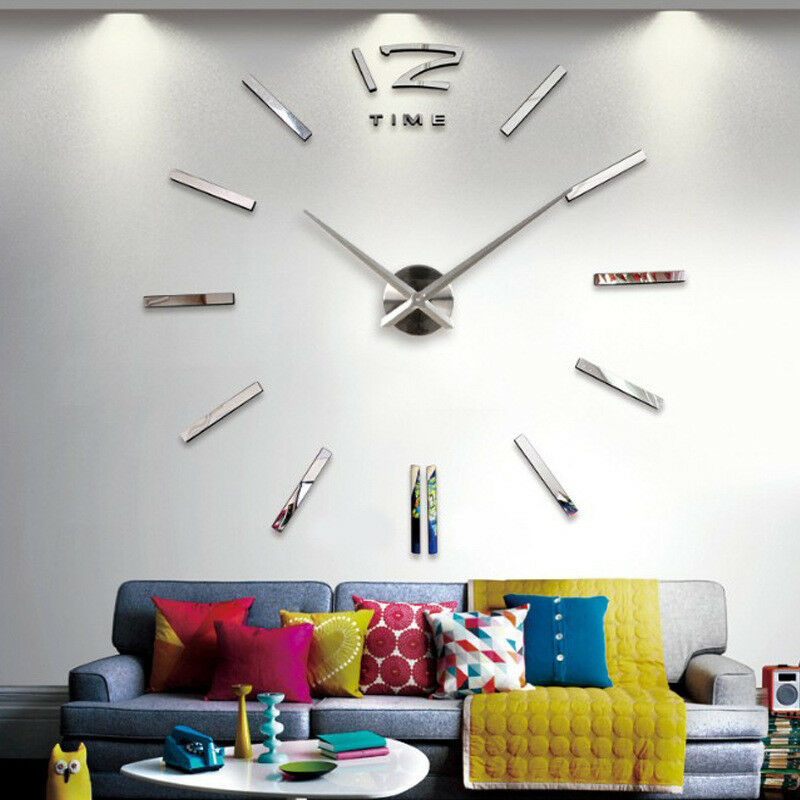 DIY Wall Clock 3D Home Decor