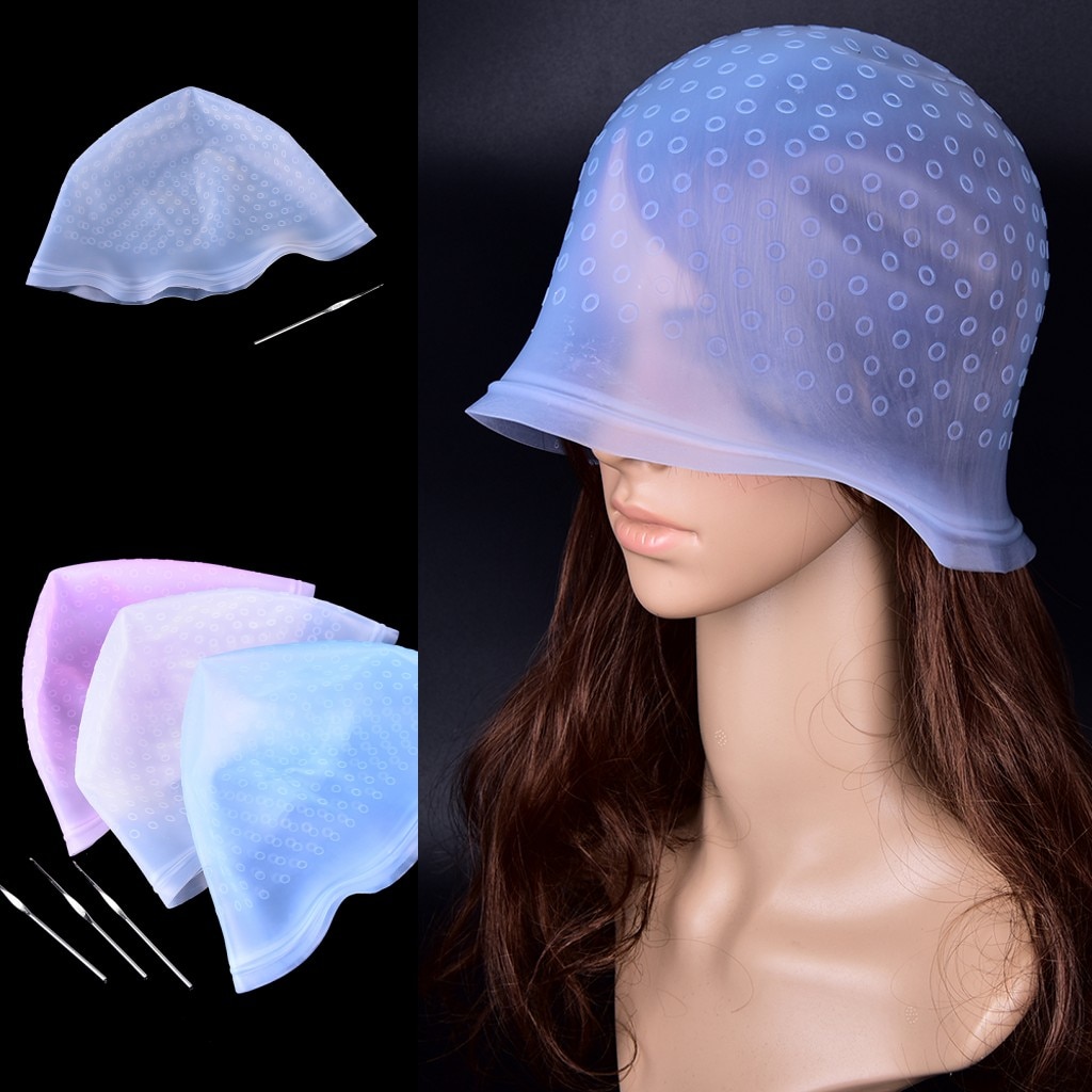 Hair Highlight Cap with Hair Hook Tool