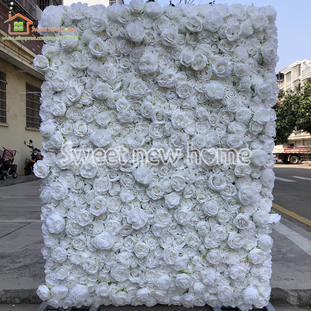 Flower Wall Backdrop Event Decoration