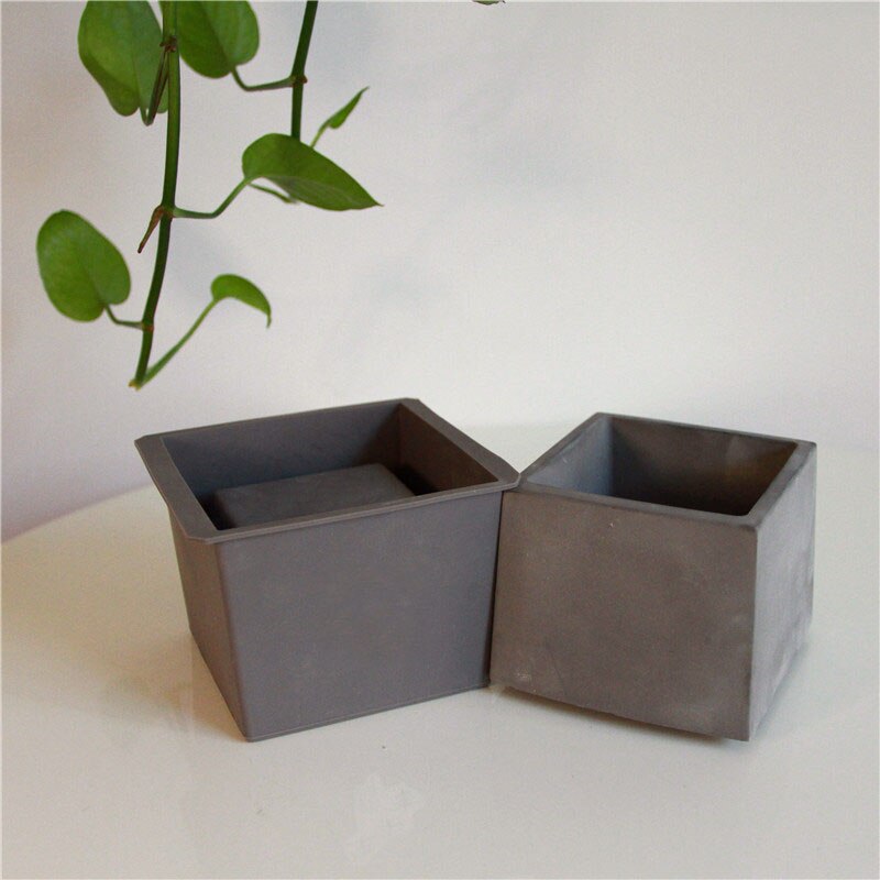 Concrete Planter Mold Silicone Vase Maker