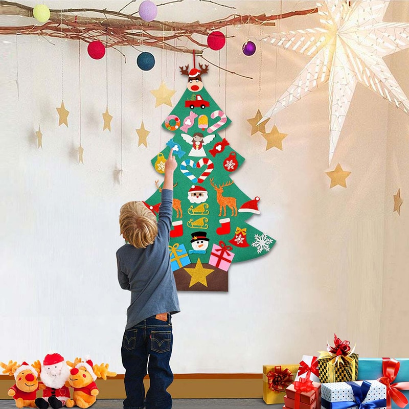 Hanging Christmas Tree DIY Decors
