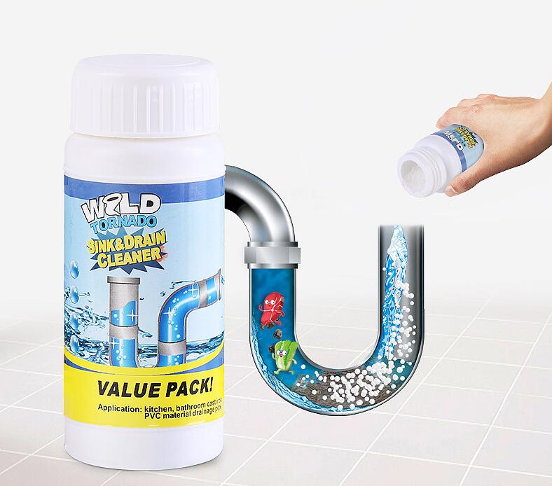 Sink Drain Cleaner Clog Remover Powder