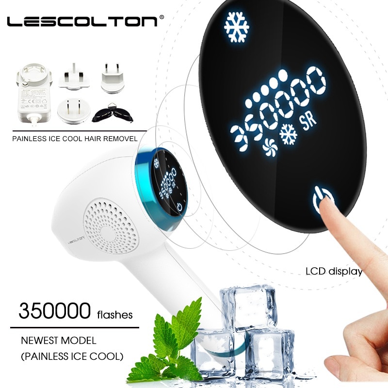 Hair Removal Device with LCD Screen