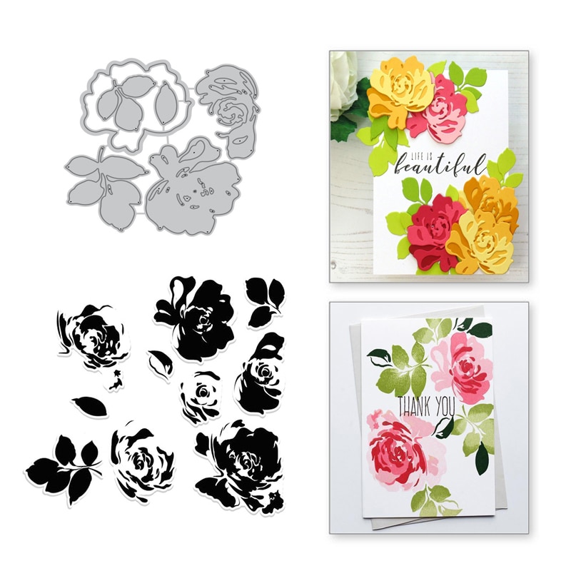 Metal Cutting Dies And Flower Stamps