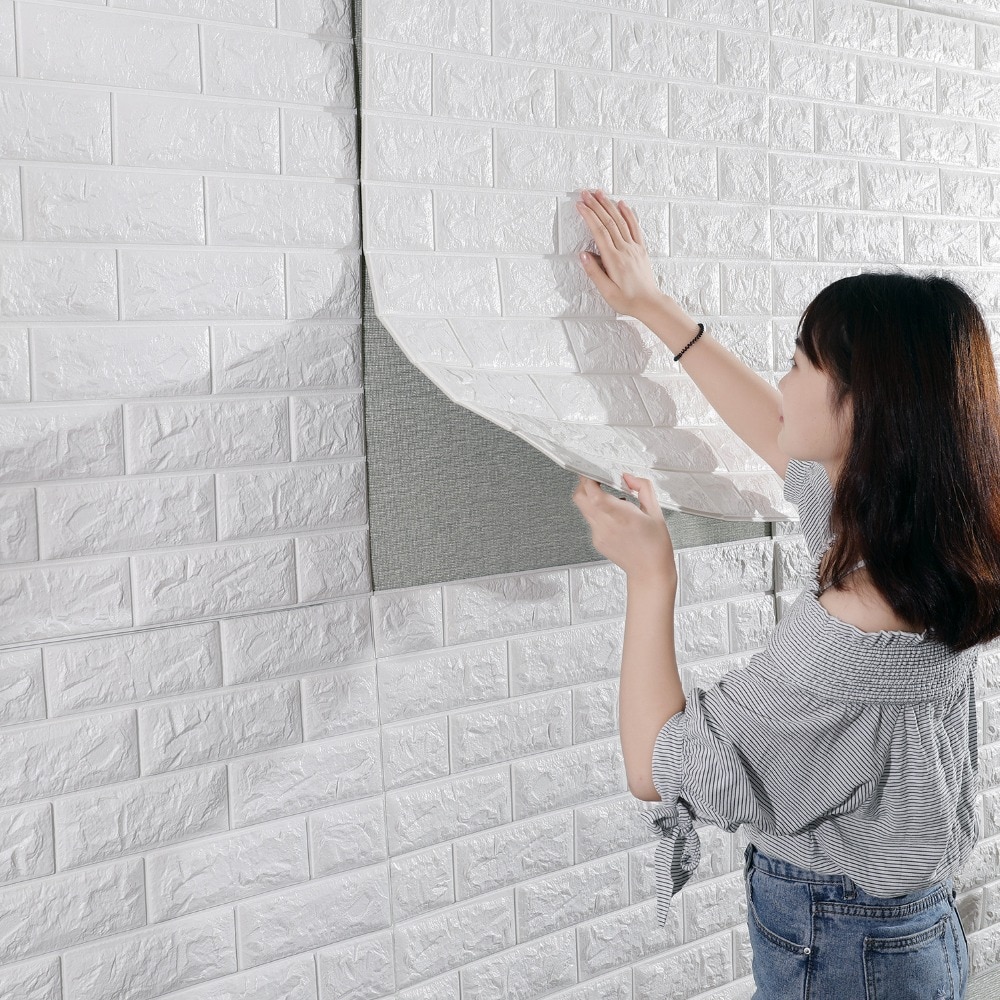 3D Brick Wallpaper Wall Stickers