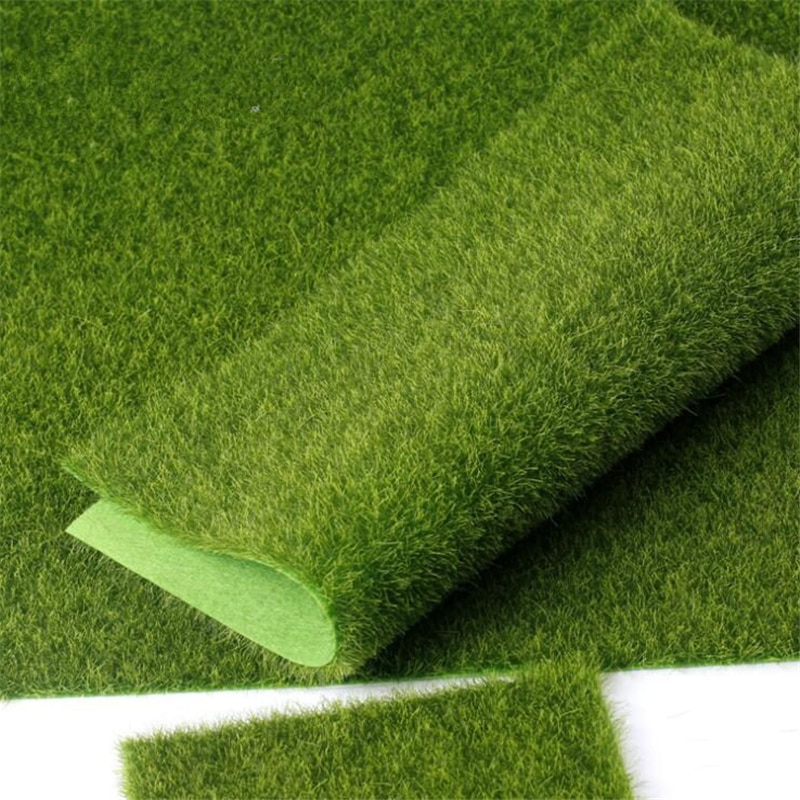 Fake Grass Rug Artificial Lawn (2 pieces)