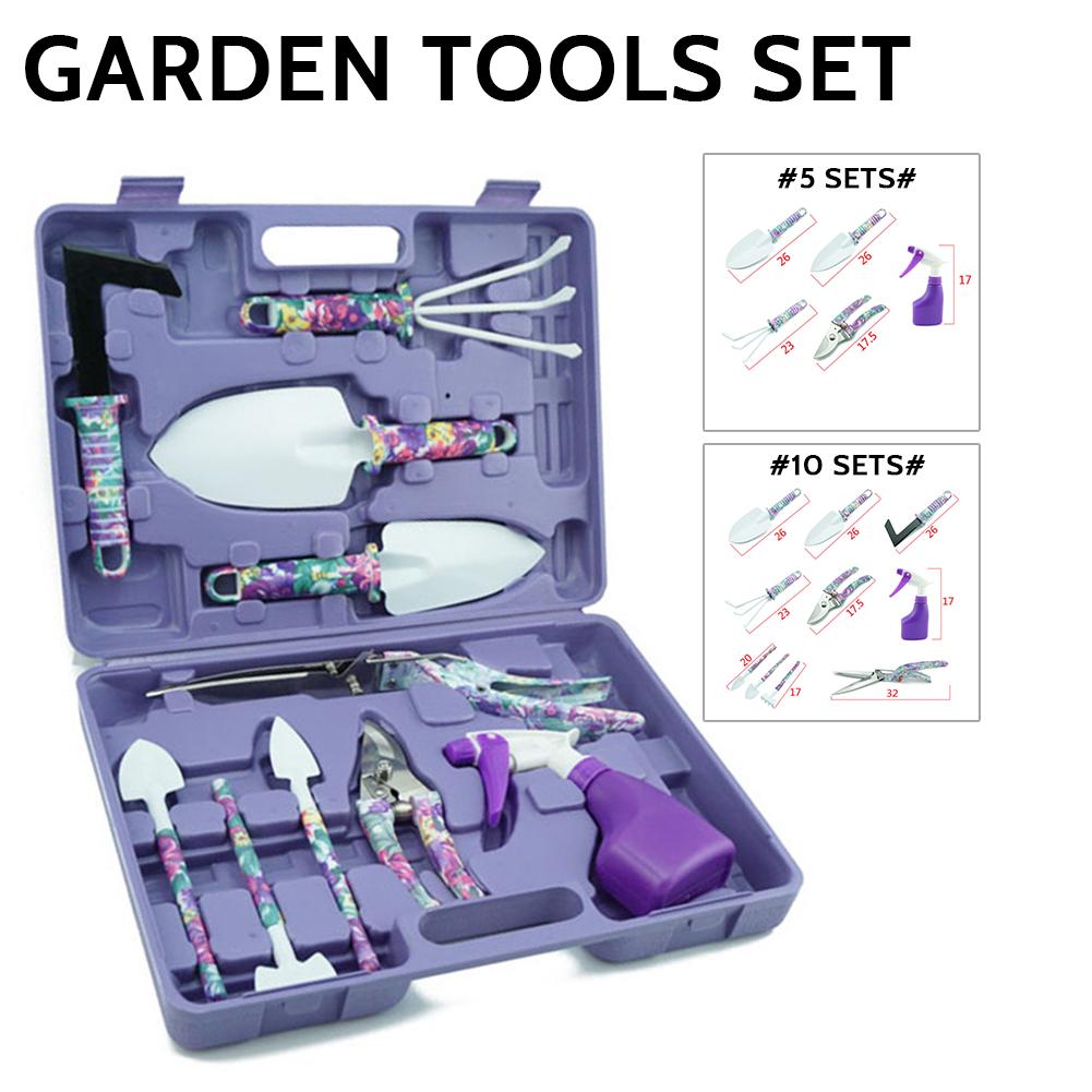 Garden Equipment Lightweight Tools Set (10pcs)