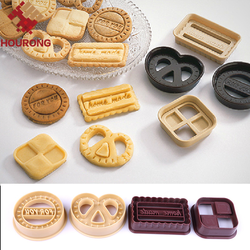 Cookie Molds Baking Cute Designs (4pcs)