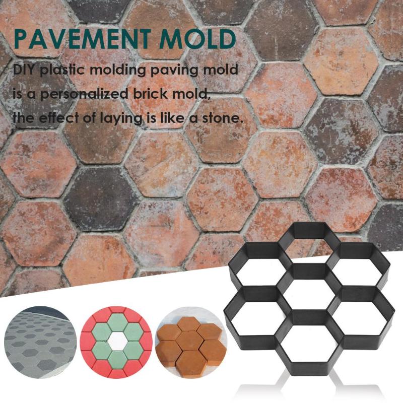 Cement Molds DIY Pavement Designs