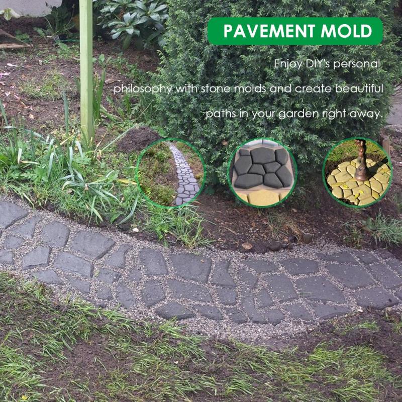 Cement Molds DIY Pavement Designs