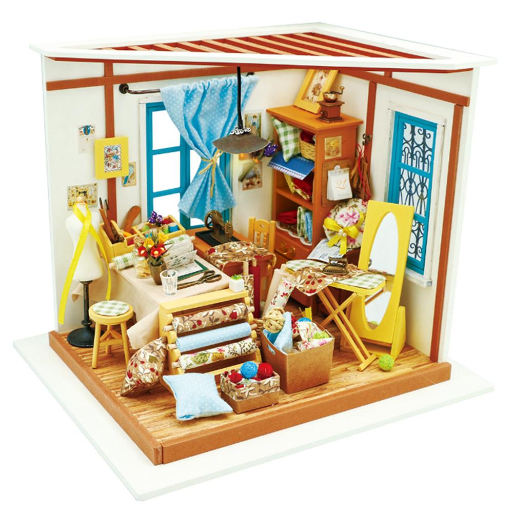 Miniature Dollhouse Kits DIY Set