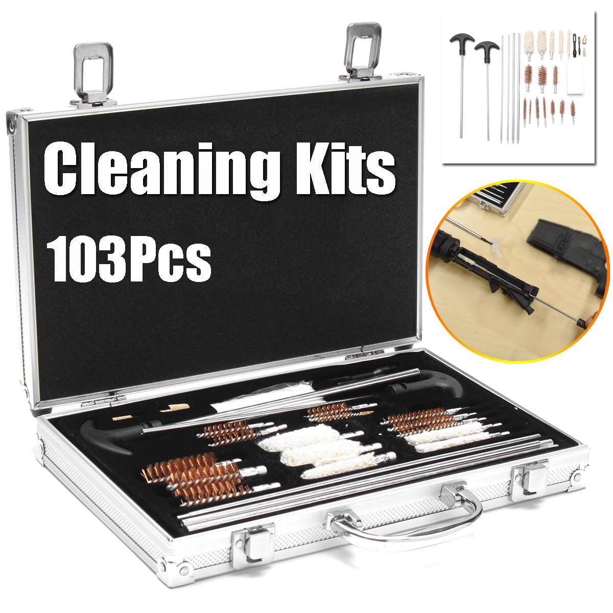 Gun Cleaning Kit 103PC Set