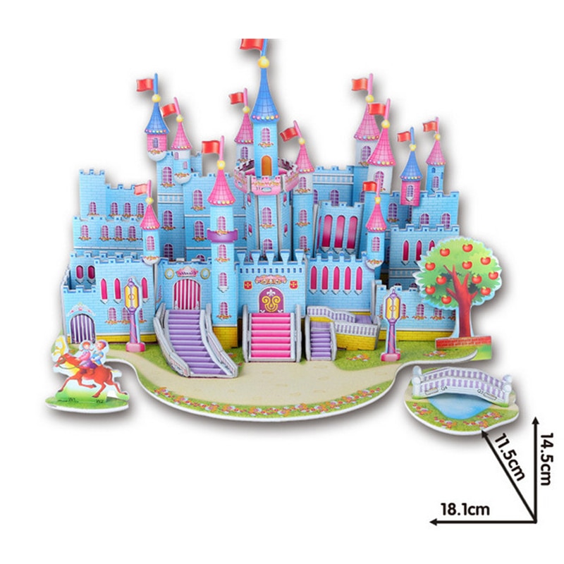 3D Jigsaw Puzzles Kids Construction