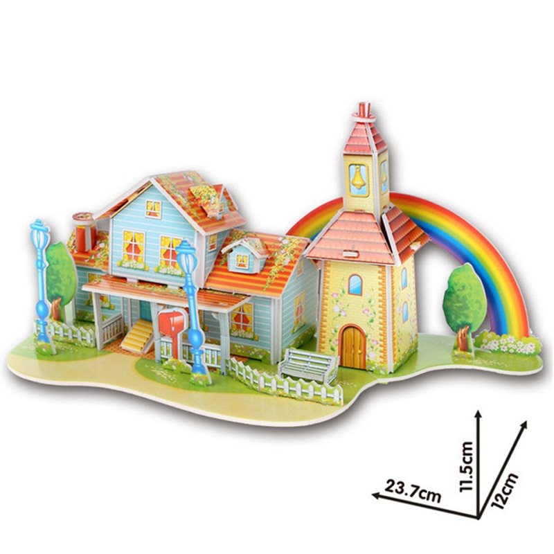 3D Jigsaw Puzzles Kids Construction