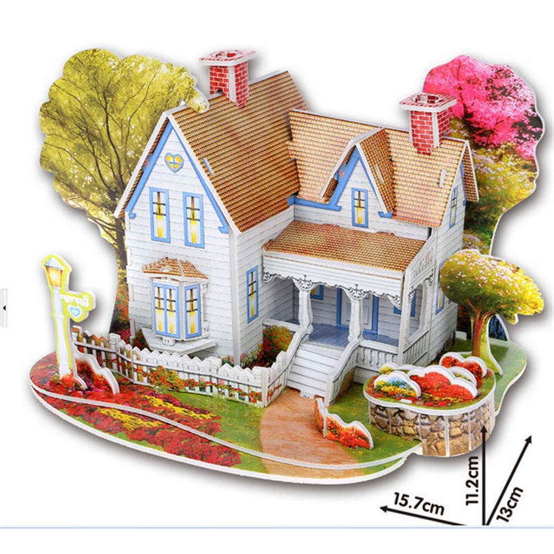 3D Jigsaw Puzzles Kids Construction