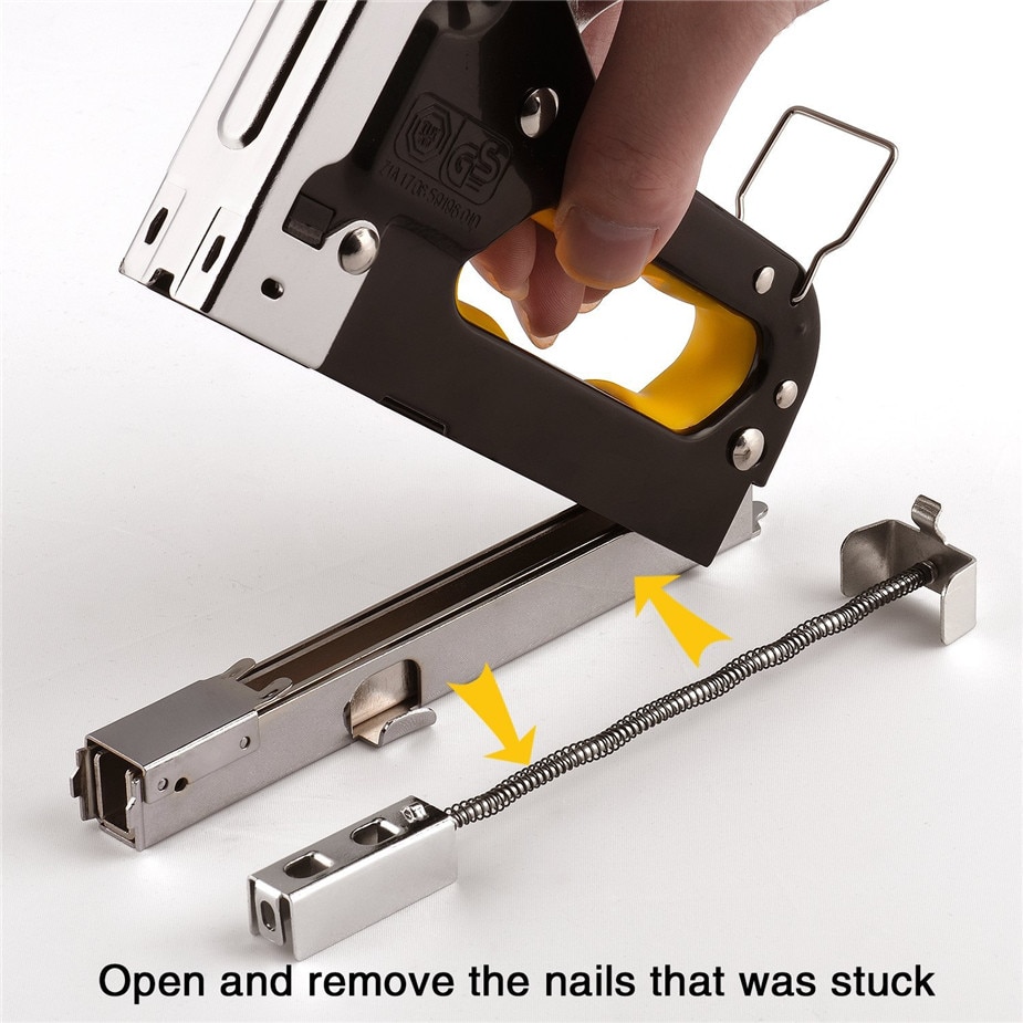 Staple Gun 3-in-1 Manual Stapler Tool