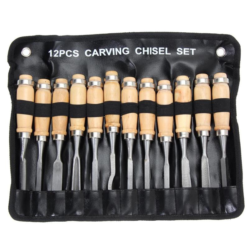 Chisel Set 12PC Wood Carving Tools