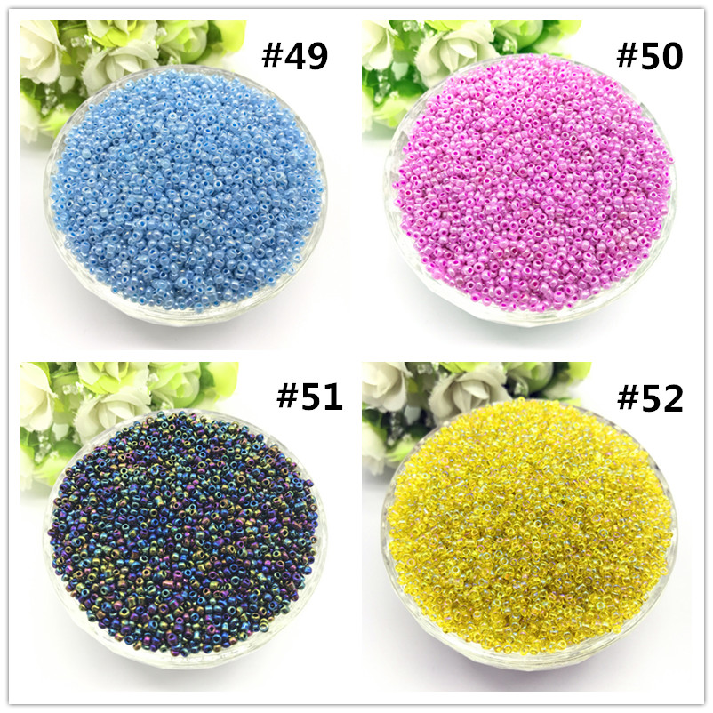 Glass Beads DIY Jewelry Accessories (1000 pieces)