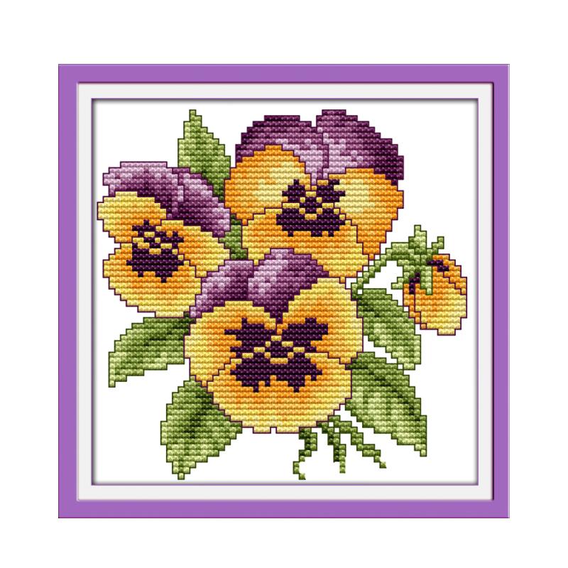 Cross Stitch Kits Flower Designs