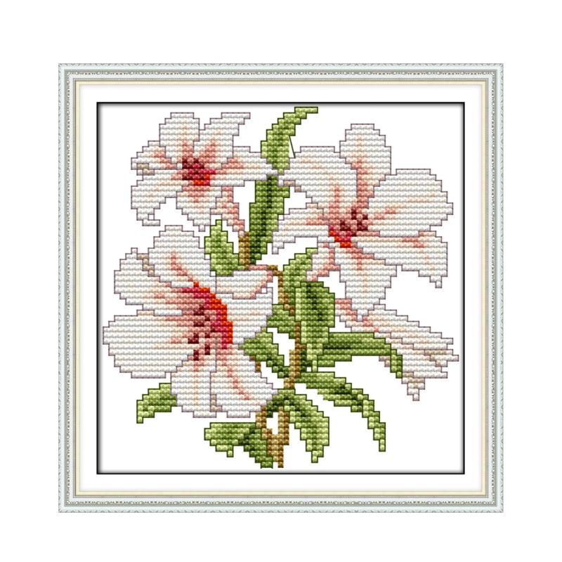 Cross Stitch Kits Flower Designs