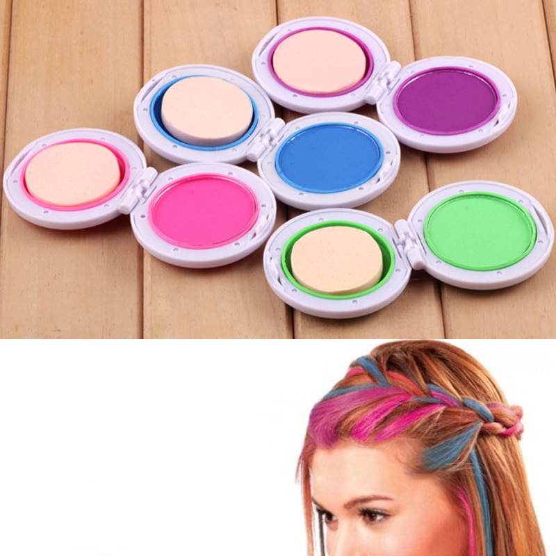 Hair Chalk Temporary Color 4PC Set