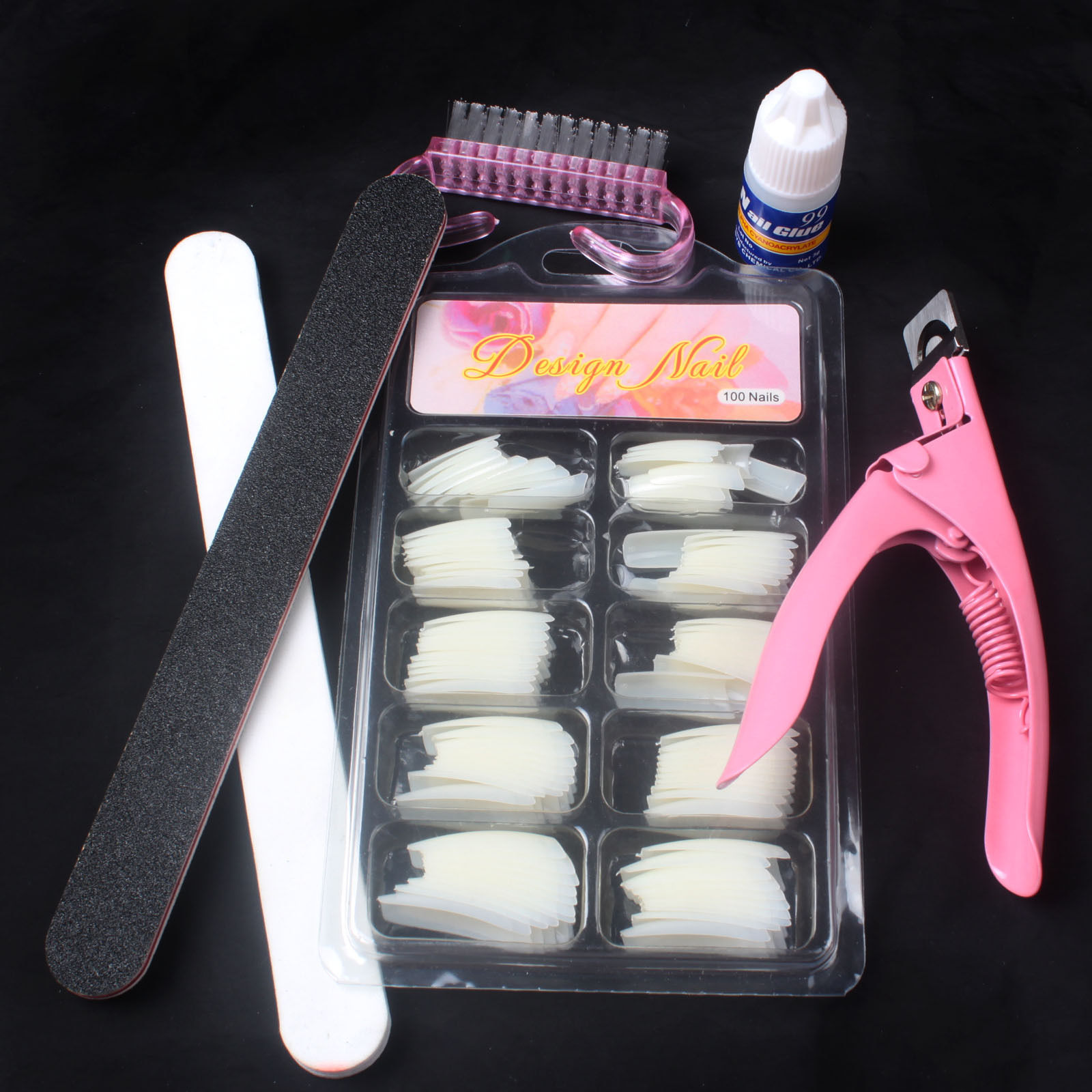 Acrylic Nail Set DIY Manicure Kit