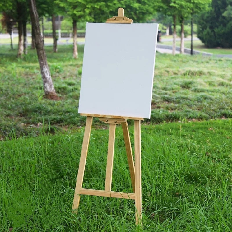 Primed White Canvas Board for Painting