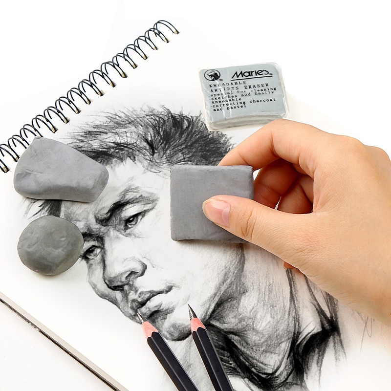 Kneaded Eraser Soft Rubber Drawing Tool