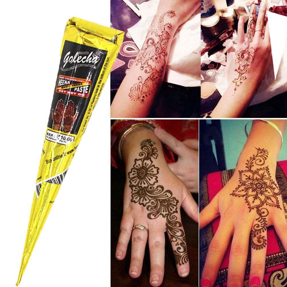 Henna Cones Temporary Tattoo Paste