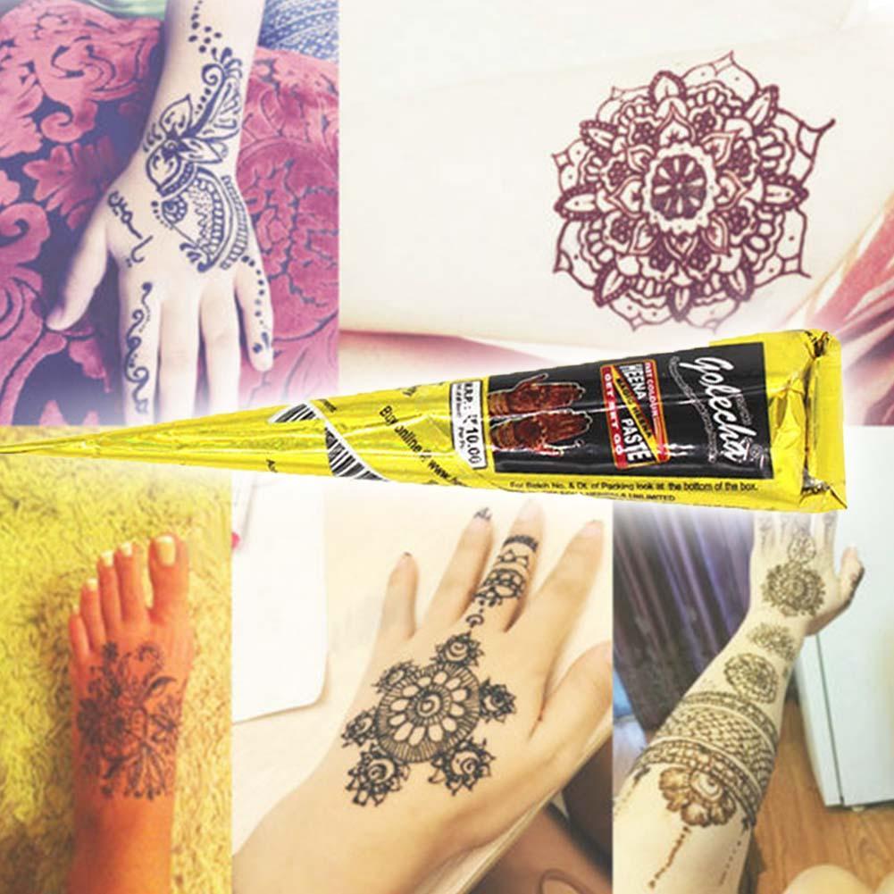 Henna Cones Temporary Tattoo Paste