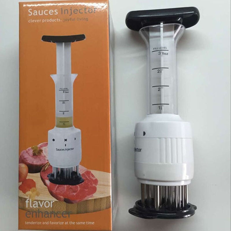 Meat Hammer Tenderizer and Injector