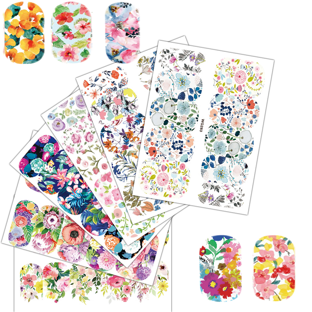 Nail Decals 25 Sheets Art Stickers