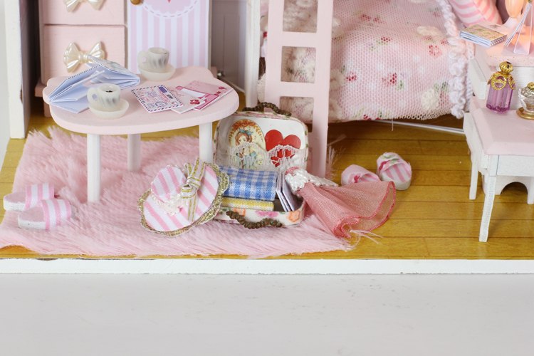 Doll House For Kids DIY Miniature Puzzle