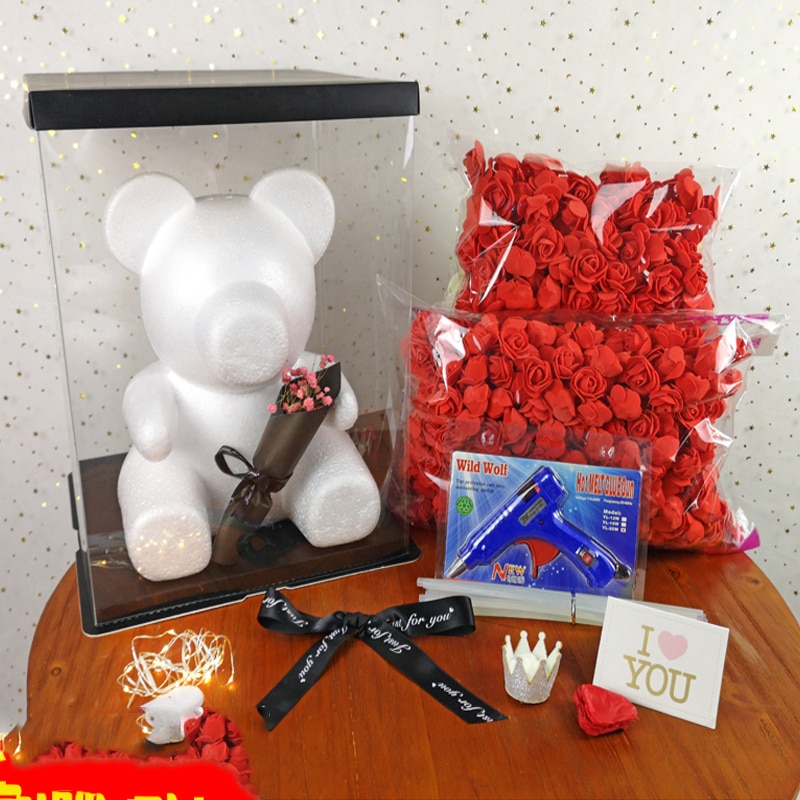 Rose Bear Homemade DIY Gift Kit
