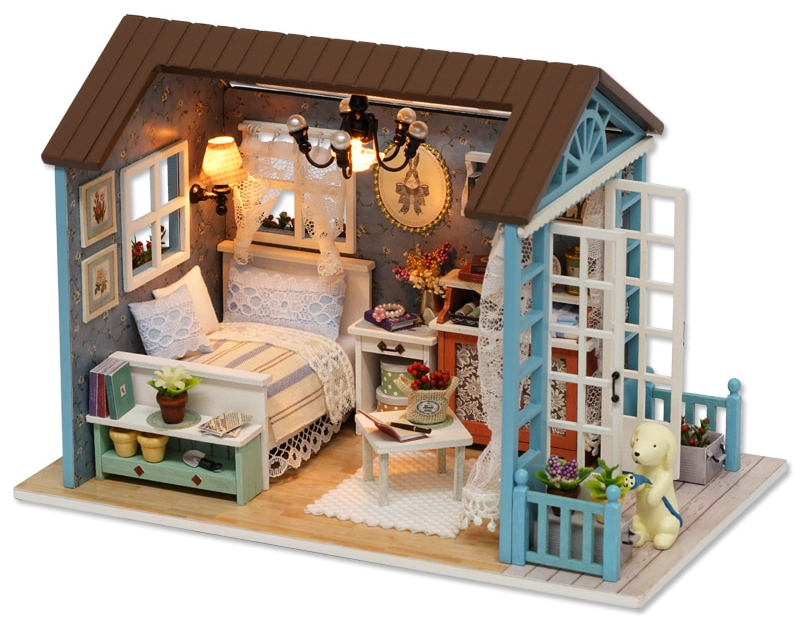DIY Dollhouse Chic Wooden Furniture