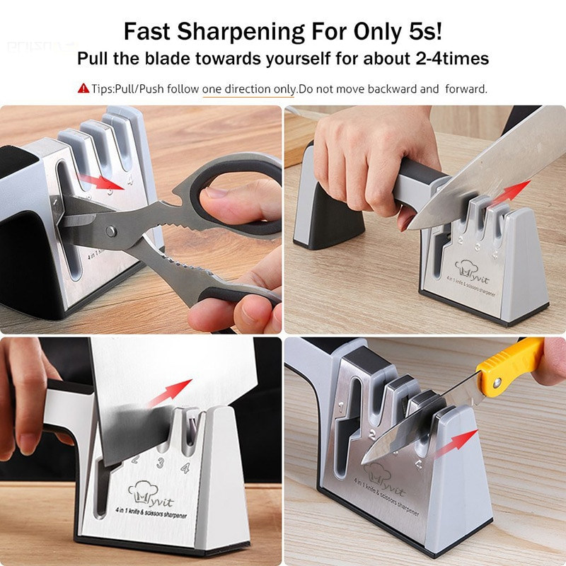 Sharpener Kitchen Knife Stone Grinder