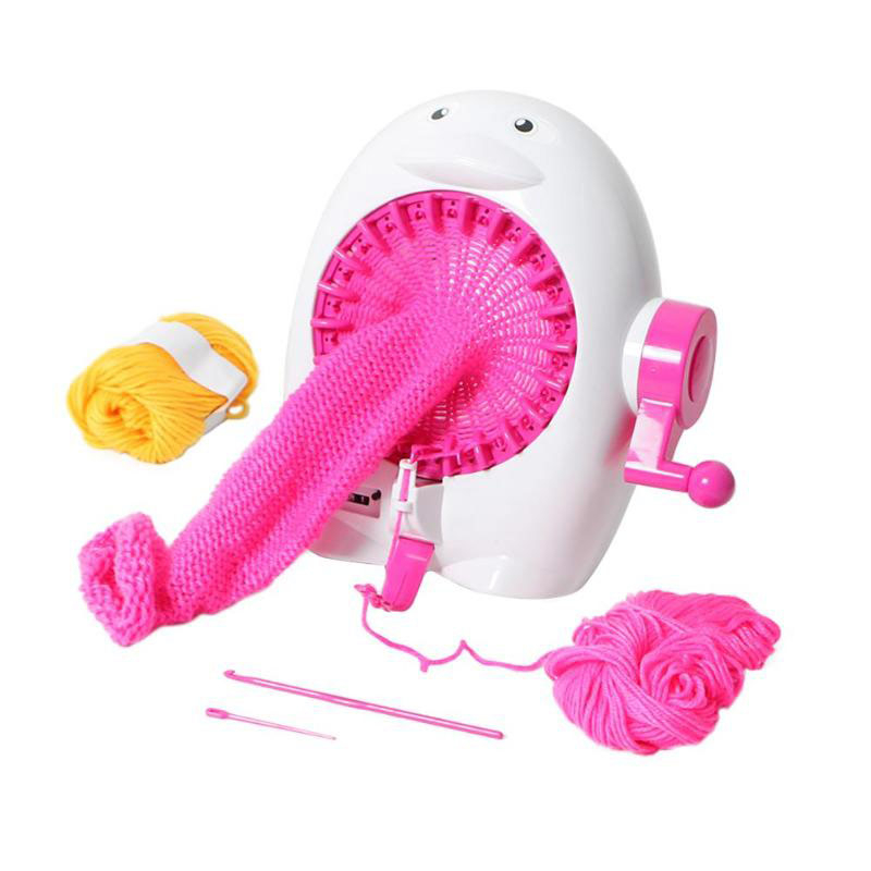 Knitting Machine Toy DIY Yarn Weaver