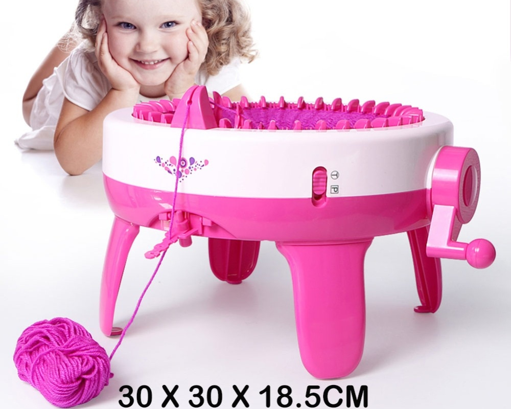 Knitting Machine Toy DIY Yarn Weaver