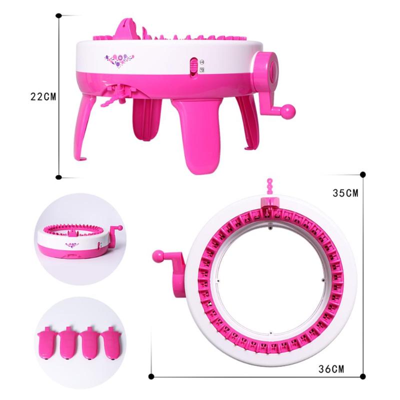 Knitting Machine Toy DIY Yarn Weaver