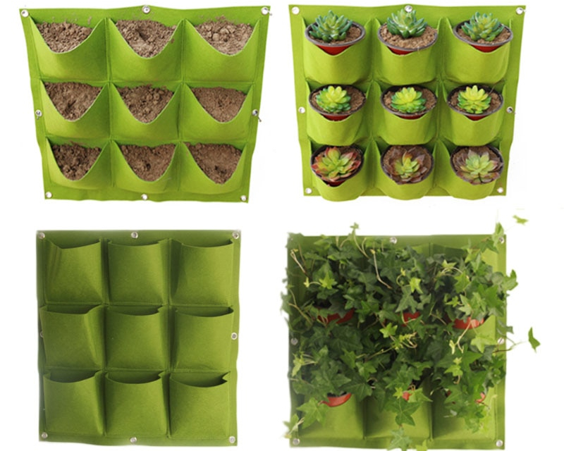 Wall Hanging Plant Holders Vertical Garden