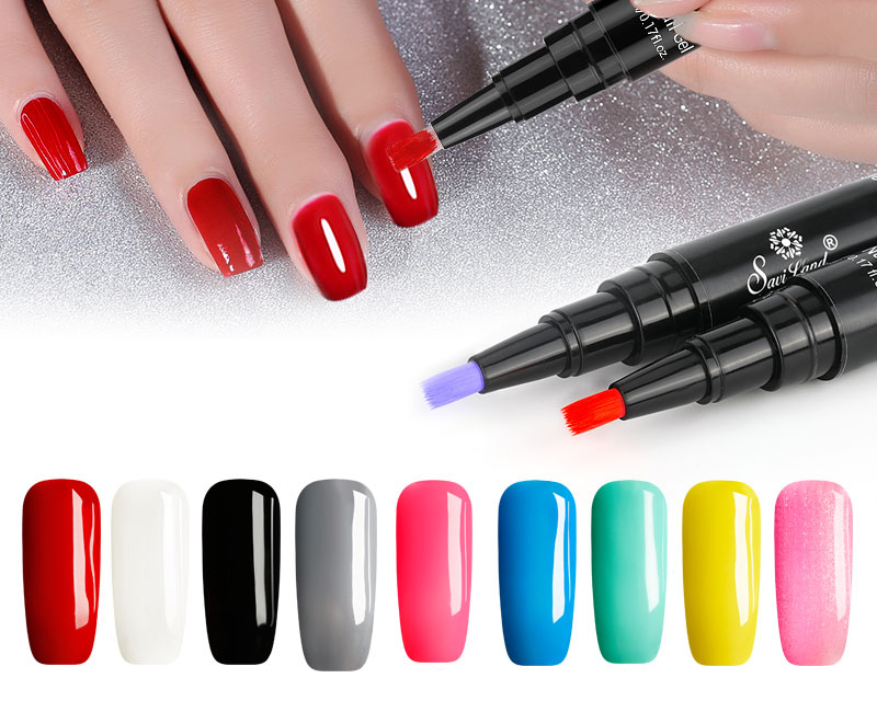 Nail Polish Pens UV Gel Coat Varnish