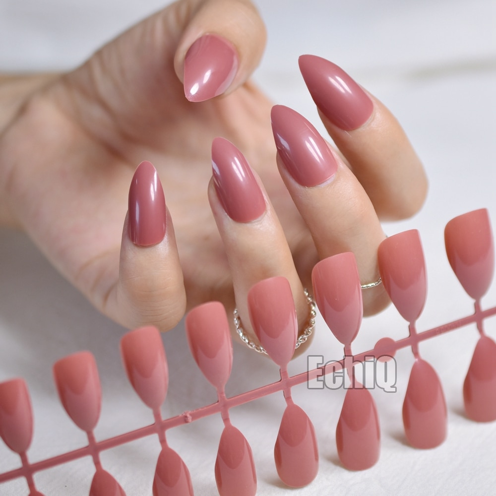 Artificial Nails Easy Glue On Set