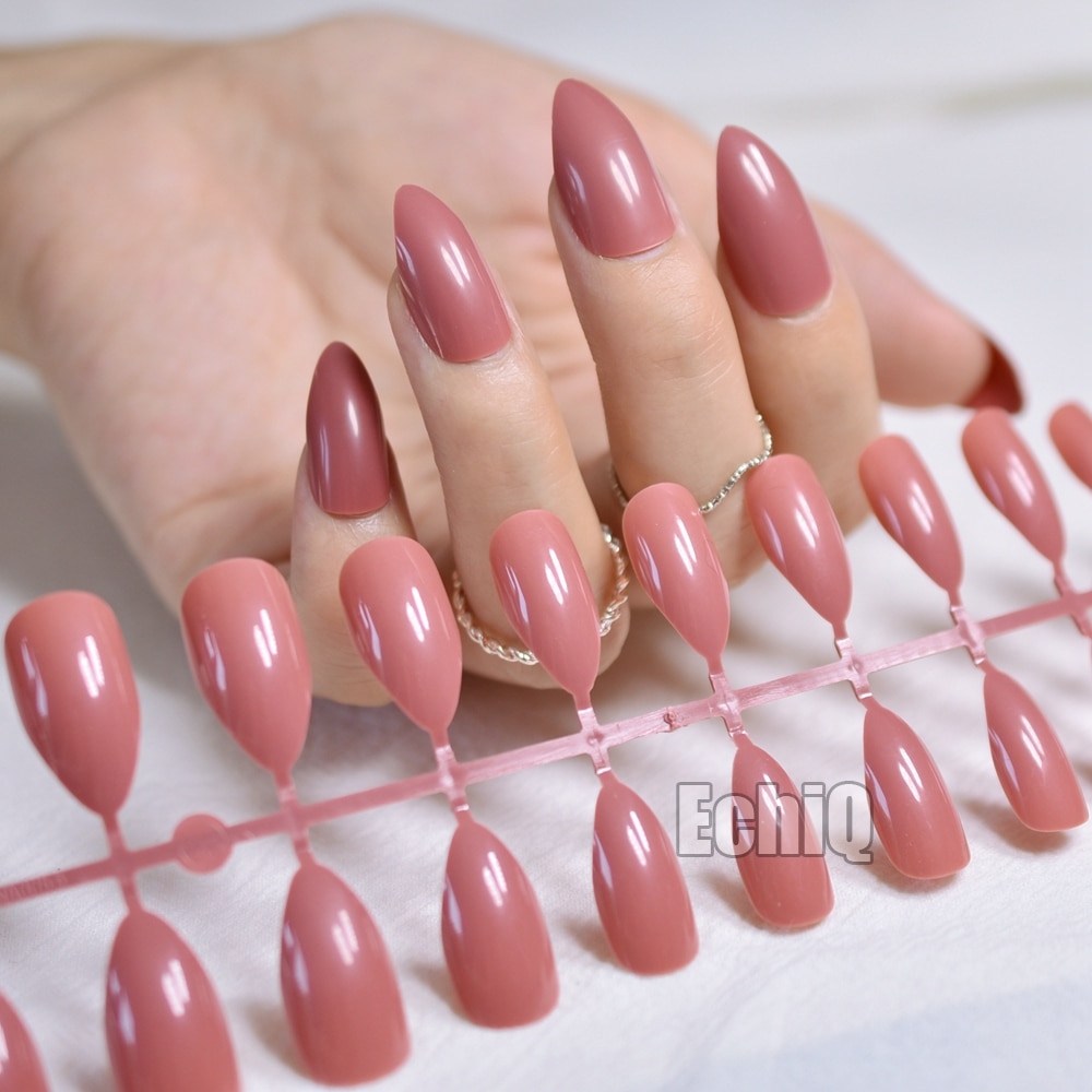 Artificial Nails Easy Glue On Set